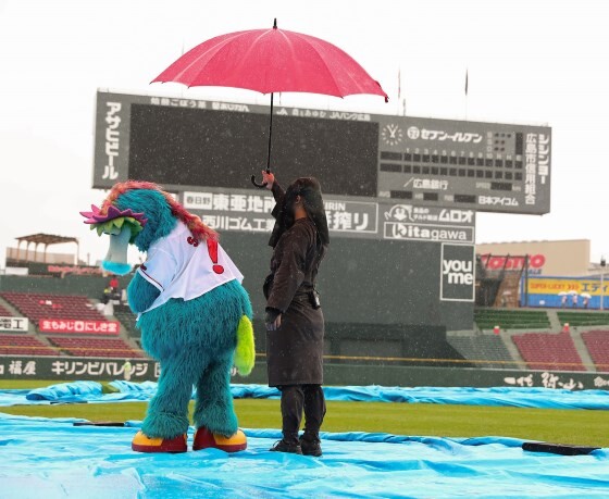 カープvsヤクルトは雨天中止。今季7度目の中止
