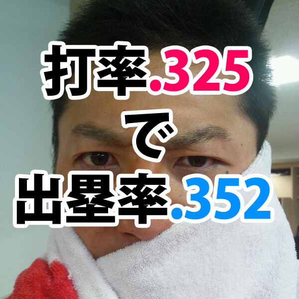 菊池出塁率