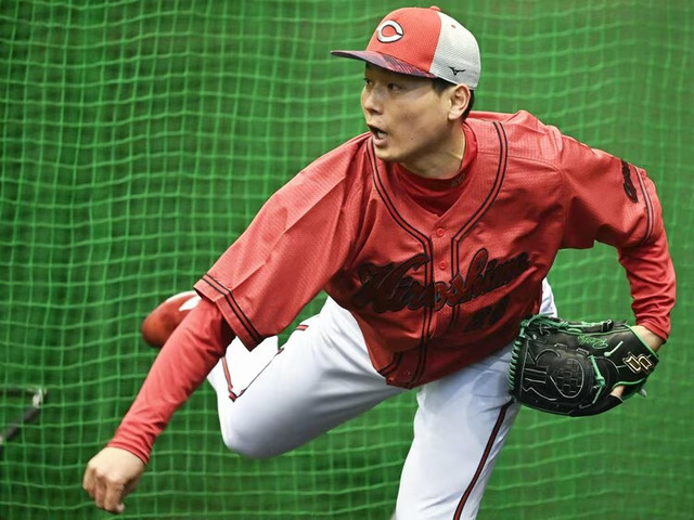 カープ栗林良吏＆田中広輔、ベンチ外。