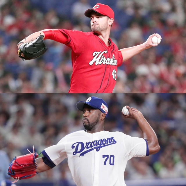 広島ジョンソン中日ガルシア