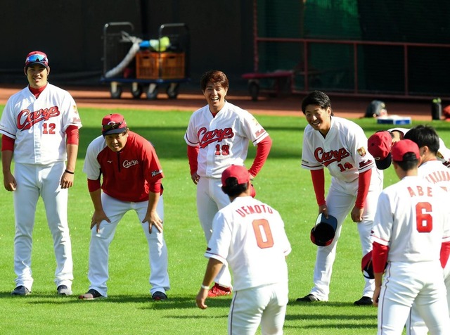 カープ大瀬良＆床田が野村の残留に貢献「良かったです」