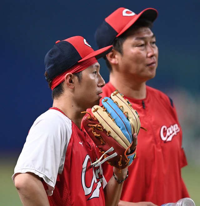 西川龍馬に新井監督がFA移籍で「後悔だけはして欲しくない」