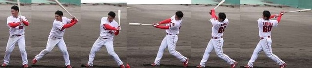 カープドラ4田村俊介シート打撃で猛打賞