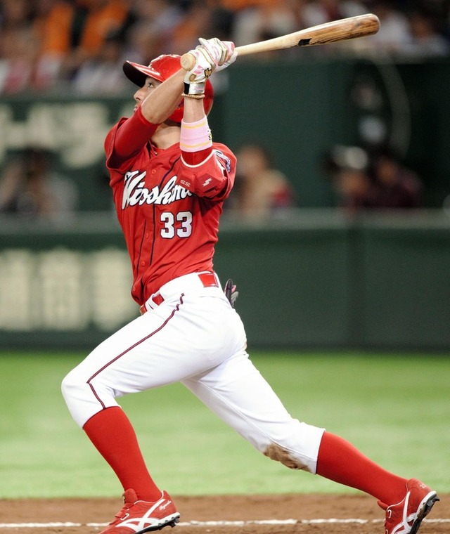 菊池涼介2号ホームラン