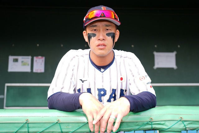 カープ小園海斗の『悪魔風アイブラック』が侍ジャパンで好評