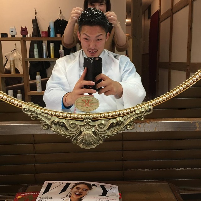鈴木誠也_クリスマス_美容院