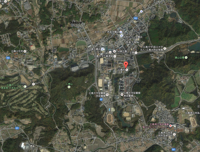 広島大学_東広島キャンパス_立地