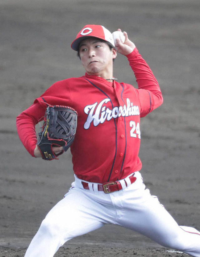 広島ドラ1の黒原がプロの「洗礼」