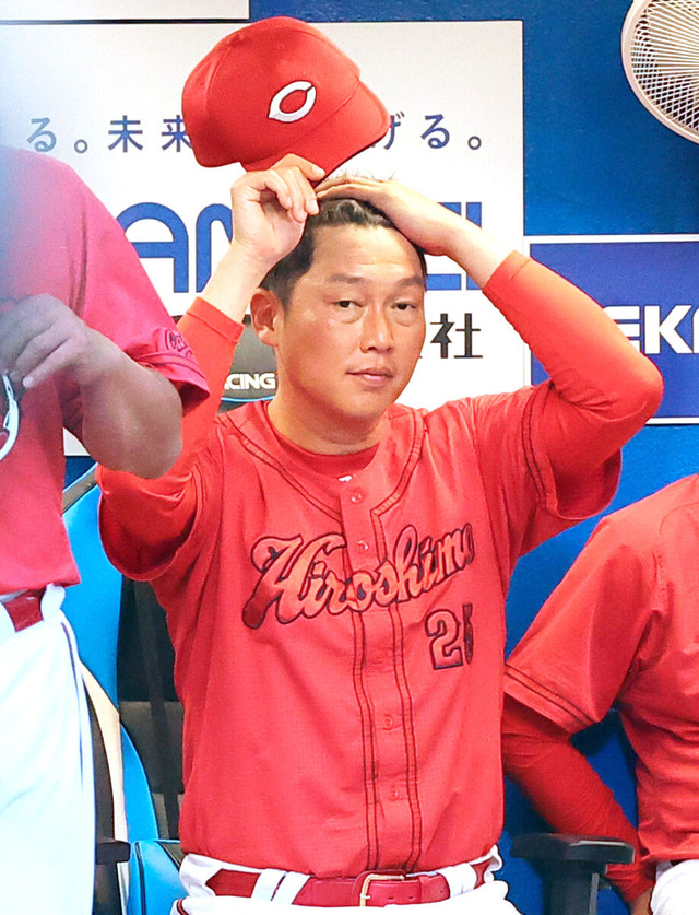 カープ新井監督、連勝ストップも大瀬良の盗塁を称賛「ああいう献身的な姿がエース」【監督談話】
