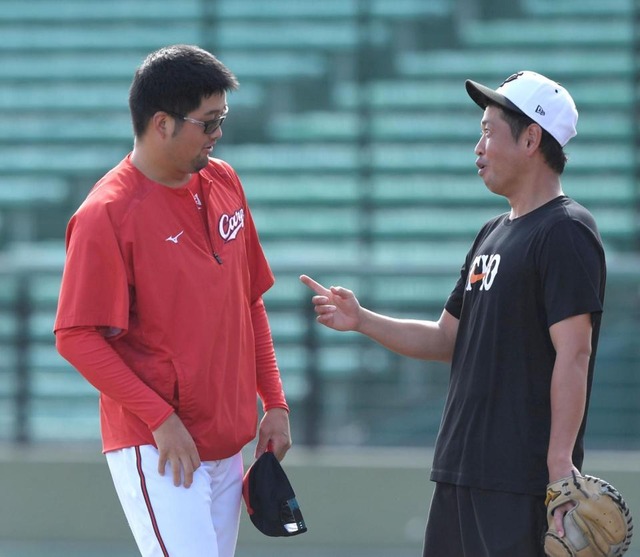 カープ中崎、国内FA権を取得「目の前の試合に集中しチームに貢献したい」