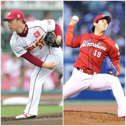 広島楽天_野村祐輔vs美馬学
