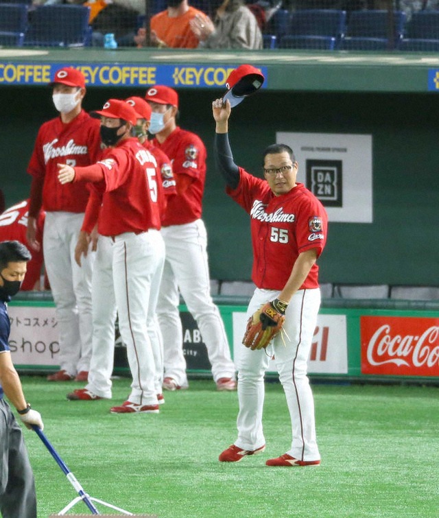 カープ松山が通算1000試合出場達成