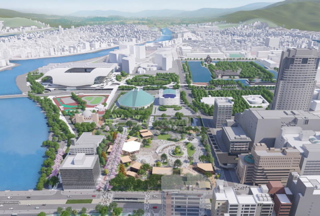広島市民球場跡地は商業施設『シミントひろしま』 に。来年3/31開業