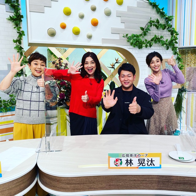 林晃汰が5up!に生出演！カープファンからの質問に答える