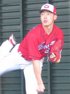 中村祐太234球投げ込み