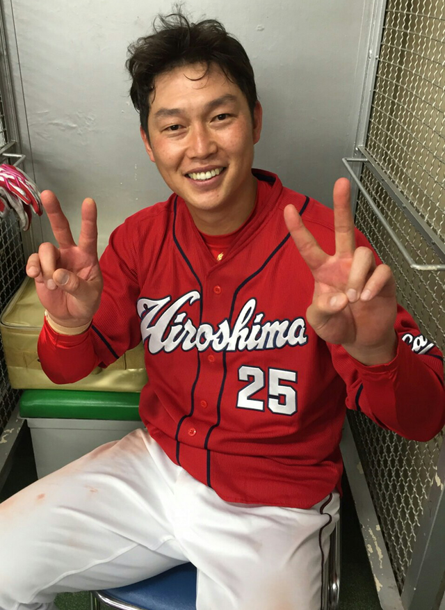 新井さん同点タイムリー
