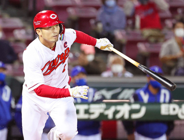 カープ鈴木誠也vs坂倉将吾の首位打者争い