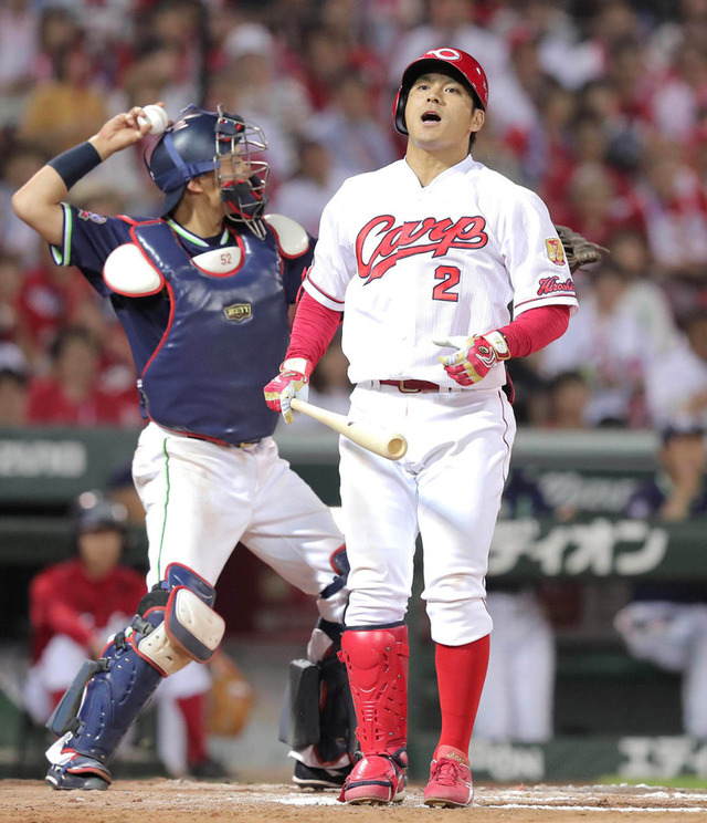 カープ田中広輔の痛恨トンネル