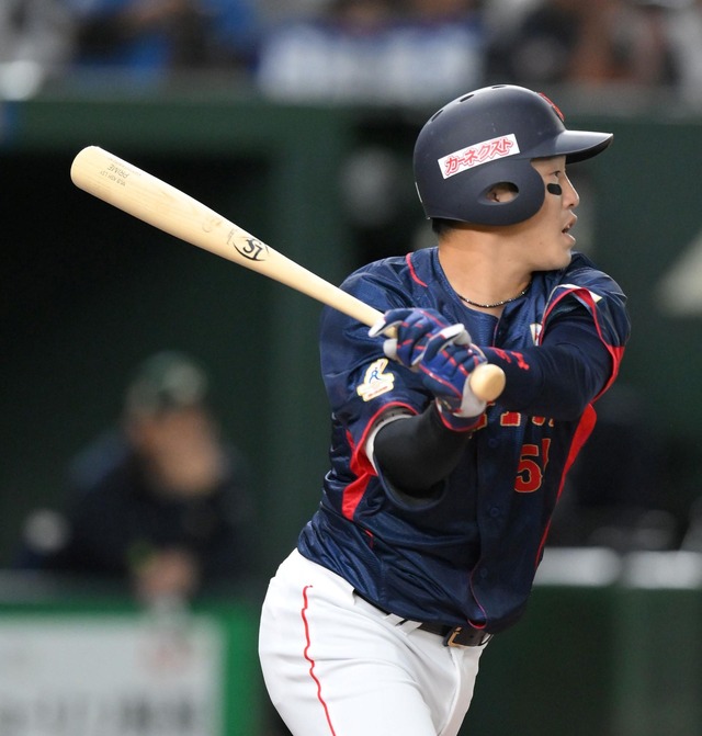 侍ジャパン小園海斗、先制タイムリー！オーストラリア戦