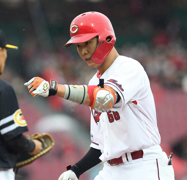 カープ久保タイムリー2塁打！