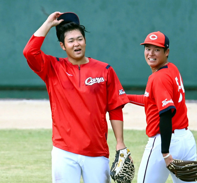 カープ林晃汰、5kg減量成功でスピードフォルムに!100kg→95kgで守備力向上へ