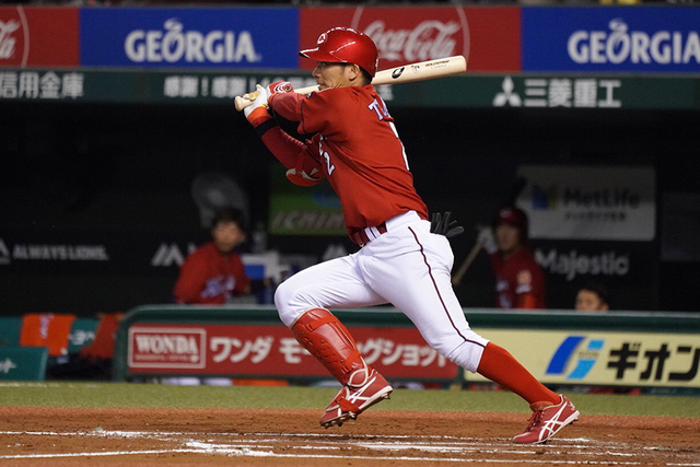 カープ田中広輔復活のタイムリー