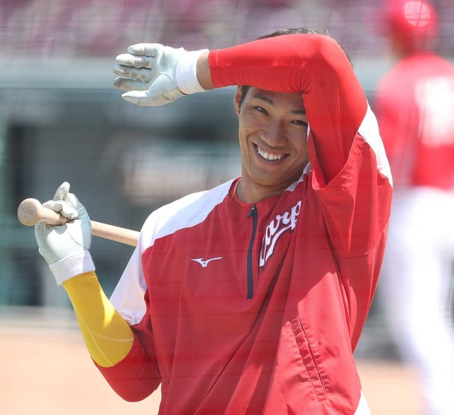 カープ中村奨成タイムリーで連日の打点！3番レフトで存在感