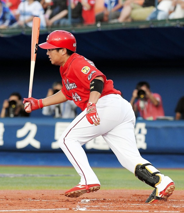 松山竜平安部友裕負傷交代