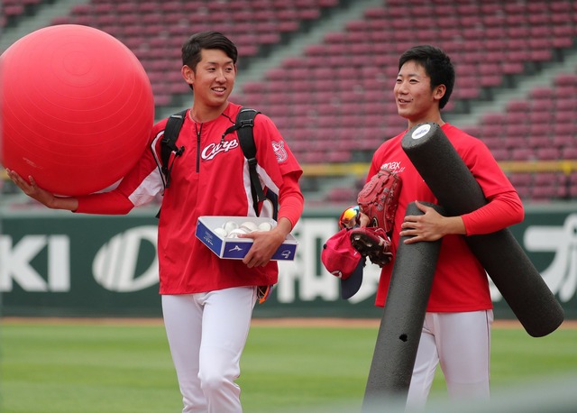 カープ遠藤淳志1軍合流