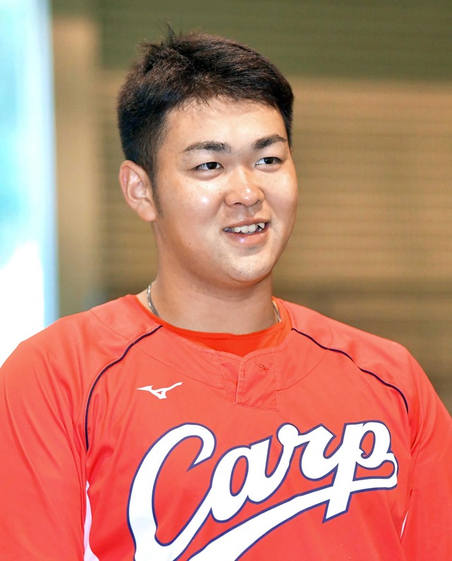 カープ林晃汰「誠也さん」理想に4番勝ち取る