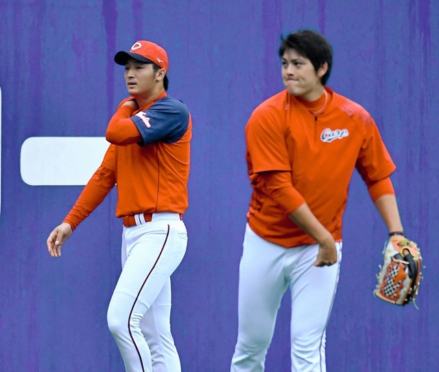 カープ九里亜蓮中継ぎ待機