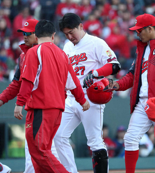 會澤翼_顔面死球_フェイスガード (2)