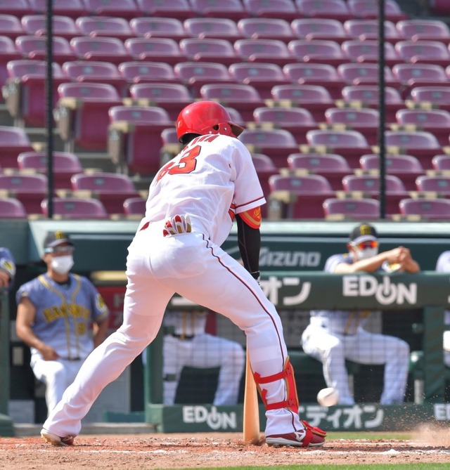西川龍馬ワンバンをヒット