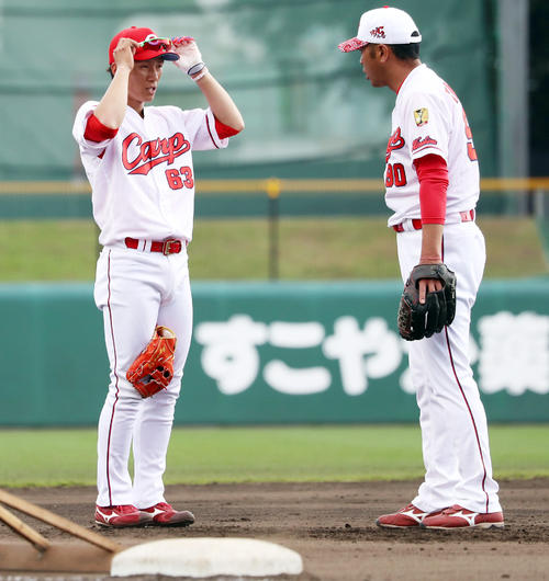 西川龍馬_懲罰特守_居残り練習_02
