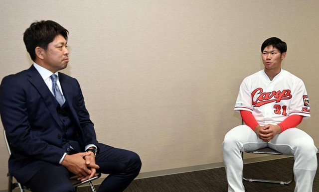 カープ坂倉将吾×石原慶幸が新春対談