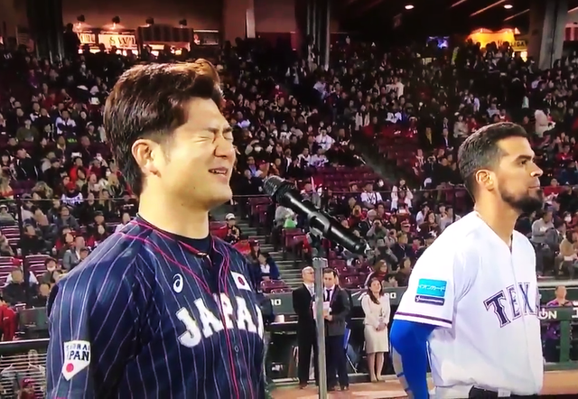 日米野球侍ジャパン岡田明丈選手宣誓