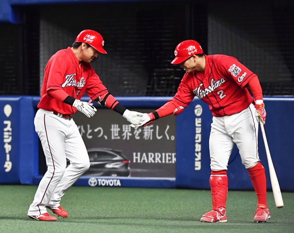 カープ長野久義150号本塁打達成