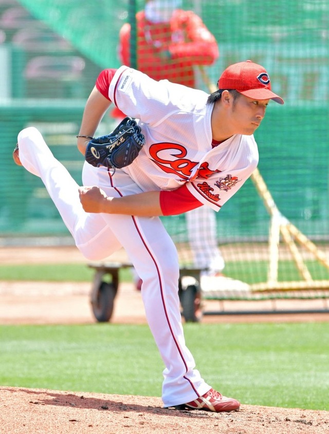 広島オリックス練習試合床田寛樹