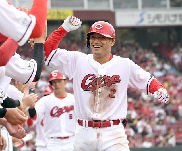カープ田中広輔の『全盛期は今』！阪神大山＆巨人坂本の長打率を超えるｗｗｗ