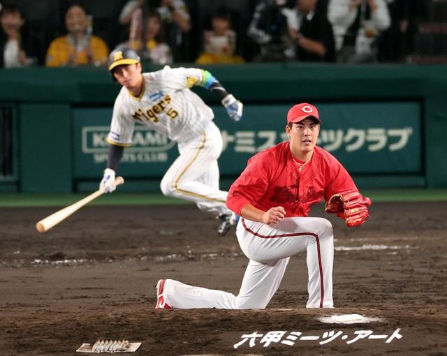 カープ九里5回1被弾4失点。秋山先制犠飛！天敵村上は3四球と不調も打ち崩せず。CS2初戦は12三振で完敗【広島1-4阪神/試合結果】