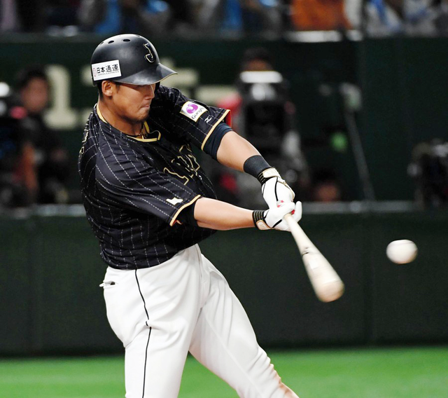 侍ジャパン中田翔3試合連続弾