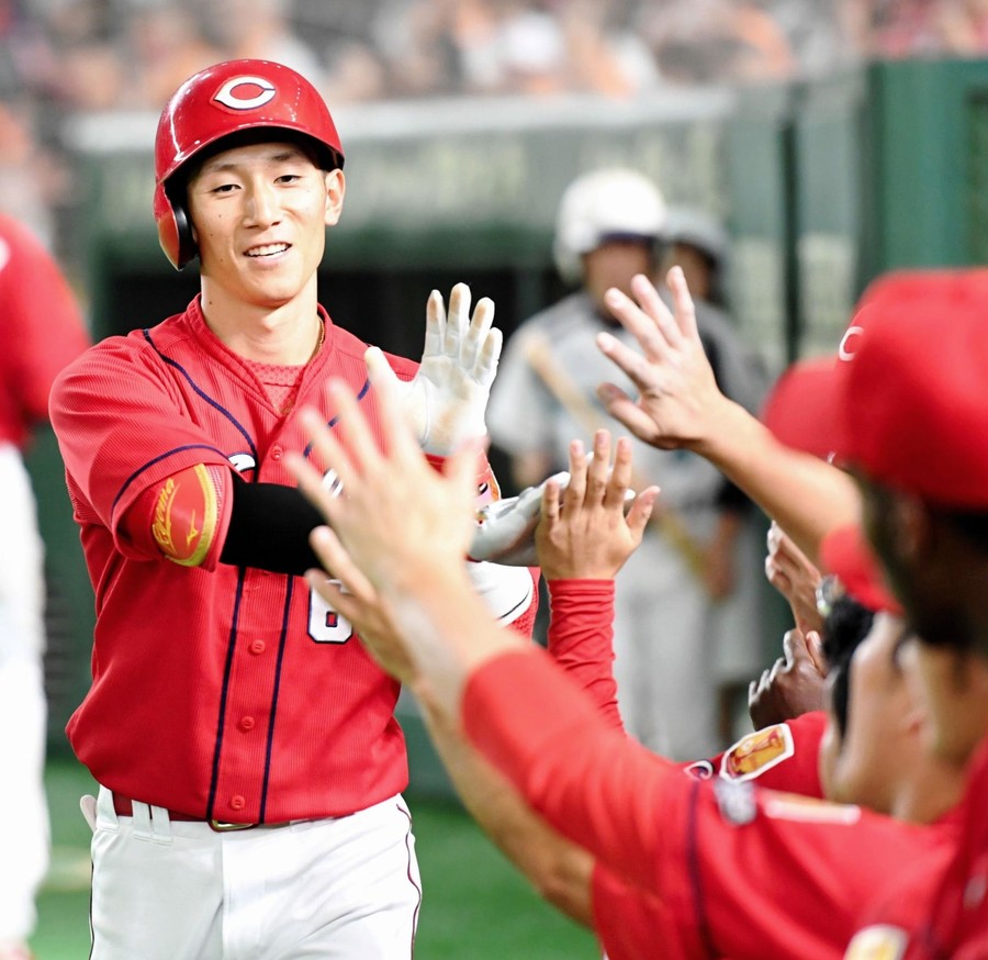 広島東洋カープまとめブログ | かーぷぶーんカープ西川龍馬、1番打者抜擢で絶好調!OPS1.122wwwwコメントコメントする