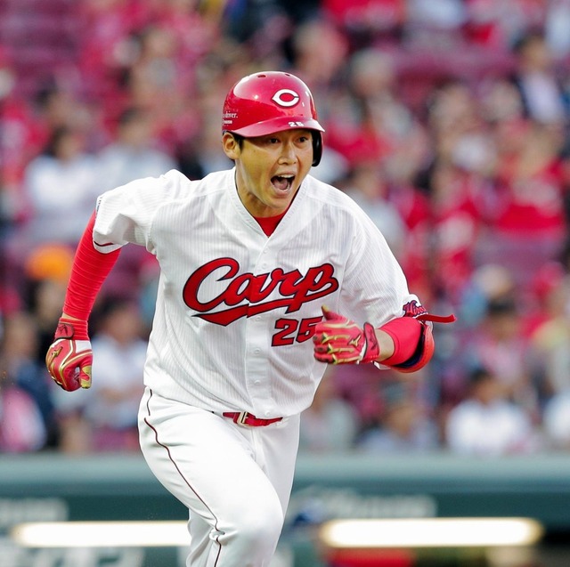 新井名球会ブレザー先制タイムリー