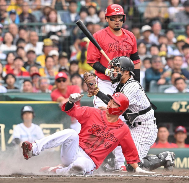 カープ中村奨成ホームスチール失敗について新井監督「私のミスです」