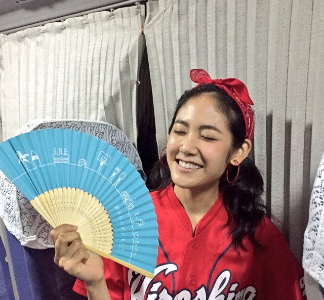 阿部純子カープ女子