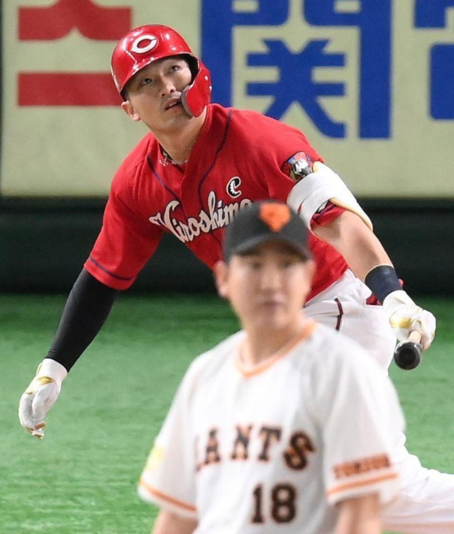 カープ鈴木誠也菅野智之5号ホームラン