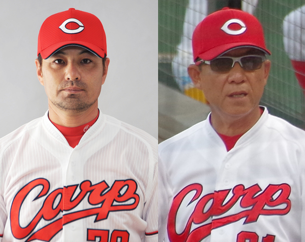 緒方監督_新井コーチ
