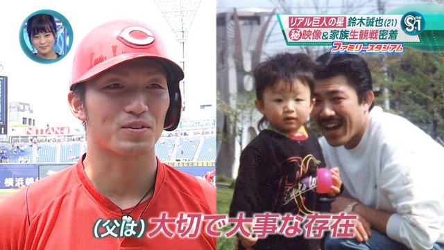鈴木誠也子供時代