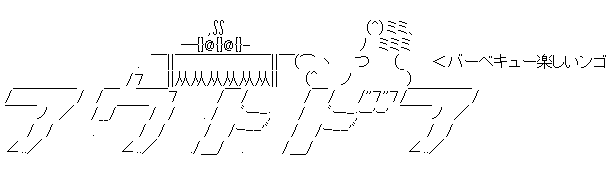 アウトドア_バーベキュウ