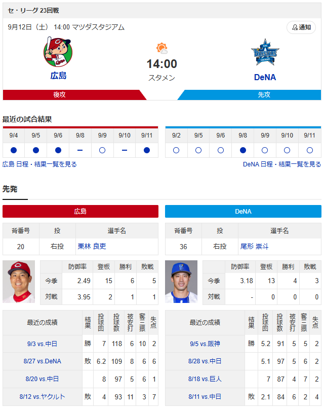 栗林良吏vs尾形崇斗